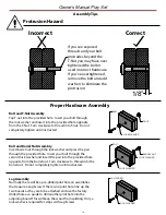 Предварительный просмотр 10 страницы Backyard BELMONT 2001039 Owner'S Manual & Assembly Instructions