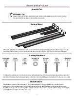 Предварительный просмотр 11 страницы Backyard BELMONT 2001039 Owner'S Manual & Assembly Instructions