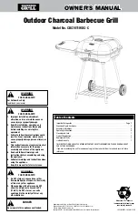 Backyard CBC1611WDC-C Owner'S Manual предпросмотр