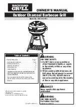 Preview for 1 page of Backyard CBC1841W-C Owner'S Manual