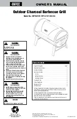 Предварительный просмотр 1 страницы Backyard CBT1441W Owner'S Manual