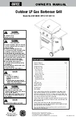 Предварительный просмотр 1 страницы Backyard GBC1305W Owner'S Manual