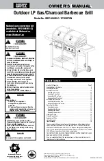 Preview for 1 page of Backyard GBC1490W-C Owner'S Manual