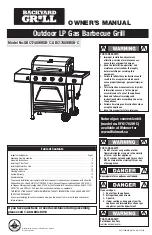 Предварительный просмотр 1 страницы Backyard GBC1748WBSB-C Owner'S Manual