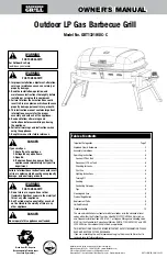 Backyard GBT1321WDC-C Owner'S Manual предпросмотр