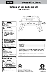 Предварительный просмотр 1 страницы Backyard GBT1612W-C Owner'S Manual