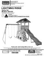 Backyard LIGHTNING RIDGE 2200159 Manual предпросмотр