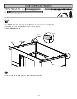 Preview for 33 page of Backyard MODERN 8' x 6' Assembly Manual