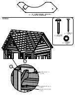 Предварительный просмотр 62 страницы Backyard VICTORIAN INN 1706316 Assembly Manual