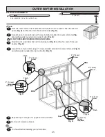 Предварительный просмотр 25 страницы Backyard YardLine ASTON Assembly Manual