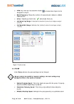 Preview for 20 page of BACTcontrol microLAN Software Manual