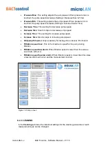 Preview for 21 page of BACTcontrol microLAN Software Manual