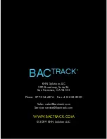 Preview for 13 page of BACtrack S75 PRO Owner'S Manual