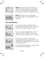 Preview for 10 page of BACtrack Select S80 Owner'S Manual