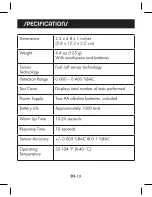 Preview for 13 page of BACtrack Select S80 Owner'S Manual