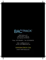 Preview for 40 page of BACtrack Select S80 Owner'S Manual