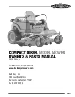 Bad Boy 2010 6000 Compact Owner'S & Parts Manual preview