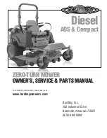 Bad Boy AOS Diesel Owner'S Manual preview