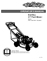 Preview for 1 page of Bad Boy BB21 Operator'S Manual