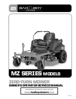 Bad Boy BMZ4219BG Owner’S Operator Service Manual preview