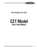 Preview for 15 page of Bad Boy Commercial CZT Series Owner'S & Parts Manual