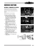 Preview for 19 page of Bad Boy COMPACT OUTLAW Owner'S, Service & Parts Manual