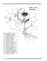 Предварительный просмотр 38 страницы Bad Boy CZT 6000 Elite Series Owner'S, Service & Parts Manual