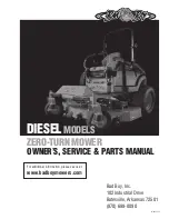 Bad Boy Diesel 7200 Owner'S, Service & Parts Manual preview