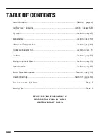 Preview for 2 page of Bad Boy Diesel 7200 Owner'S, Service & Parts Manual