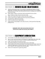 Предварительный просмотр 15 страницы Bad Boy Mowers WALK-BEHIND Owner'S, Service & Parts Manual