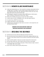 Preview for 15 page of Bad Boy MZ 42" Owner'S, Service & Parts Manual