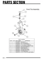 Preview for 34 page of Bad Boy MZ 42" Owner'S, Service & Parts Manual