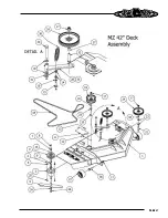 Preview for 47 page of Bad Boy MZ 42" Owner'S, Service & Parts Manual