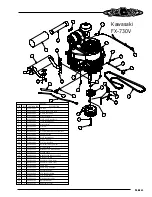 Предварительный просмотр 65 страницы Bad Boy Outlaw 6100 Owner'S, Service & Parts Manual