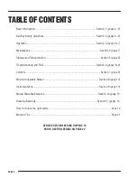 Preview for 2 page of Bad Boy ZT 2600 Owner'S, Service & Parts Manual