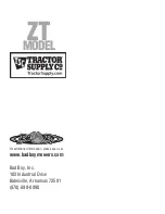 Preview for 36 page of Bad Boy ZT 2600 Owner'S, Service & Parts Manual