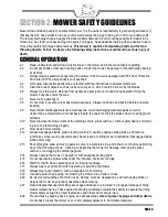 Preview for 5 page of Bad Boy ZT ELITE BZS48FR730 Owner’S Operator Service Manual