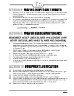 Preview for 13 page of Bad Boy ZT ELITE BZS48FR730 Owner’S Operator Service Manual