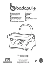 Badabulle B009005 Instruction Manual предпросмотр