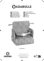 Предварительный просмотр 1 страницы Badabulle B009409 Instruction Manual