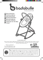 Badabulle B012008 Instruction Manual preview