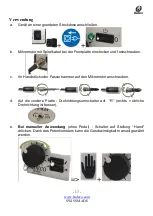 Предварительный просмотр 17 страницы BADECO M4-ASF Directions For Use Manual