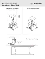 Предварительный просмотр 4 страницы Badeloft AT-02 Installation Manual