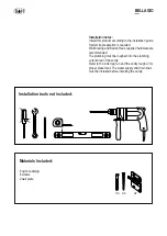 Предварительный просмотр 3 страницы BADEN HAUS BELLAGIO Series Manual