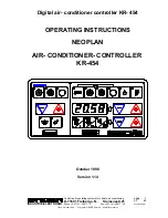 Предварительный просмотр 1 страницы Bader KR-454 Operating Instructions Manual