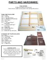 Preview for 3 page of Badger Basket 02250 Assembly Instructions Manual