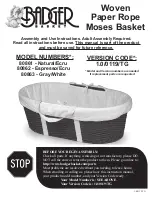 Badger Basket 80861 Use Instructions preview