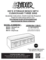 Badger Basket 90900 Assembly Instructions Manual preview