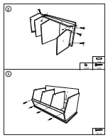 Preview for 4 page of Badger Basket 97745 Gray Woodgrain Assembly And Use Instructions