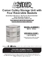 Preview for 1 page of Badger Basket 98812 Assembly Instructions Manual